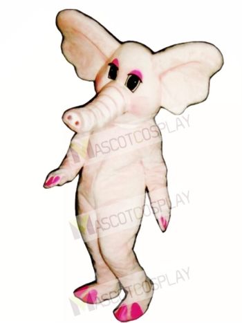 Elphie Elephant Mascot Costume