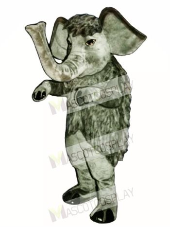 Wooly Mammoth Elephant Mascot Costume