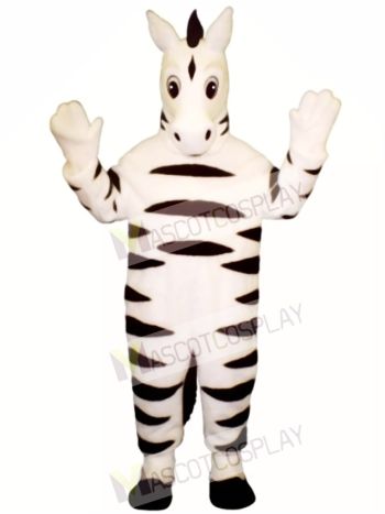 Baby Zebra Mascot Costume