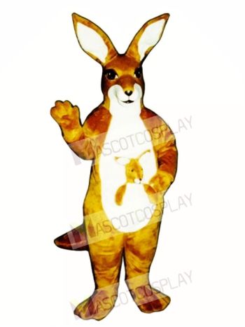 Kangaroo with Joey Mascot Costume