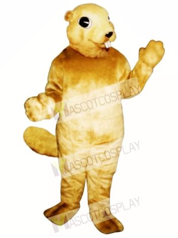 Squirrel with Teeth Mascot Costume