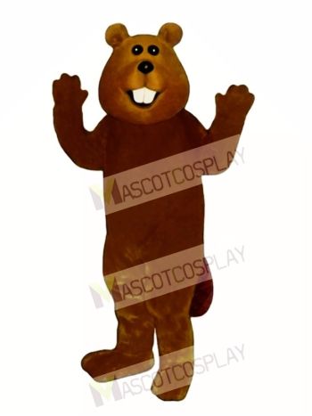 Charlie Beaver Mascot Costume