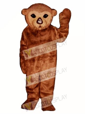 Cute Realistic Sea Otter Mascot Costume