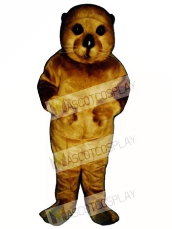 Realistic Otter Mascot Costume