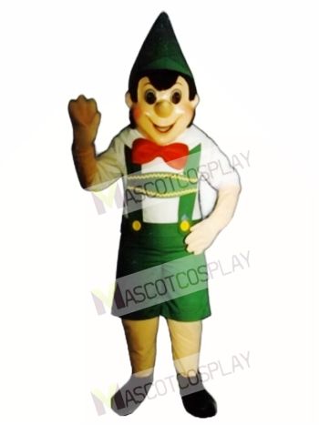 Boy Elf Mascot Costume