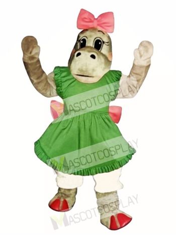 Patty Potamus Hippo Mascot Costume