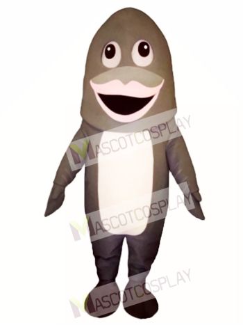 Cute Shark Mascot Costume