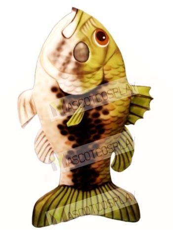 Large Mouth Bass Fish Mascot Costume