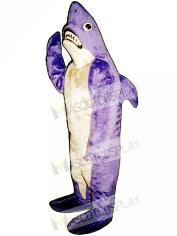 Cute Shark Mascot Costume