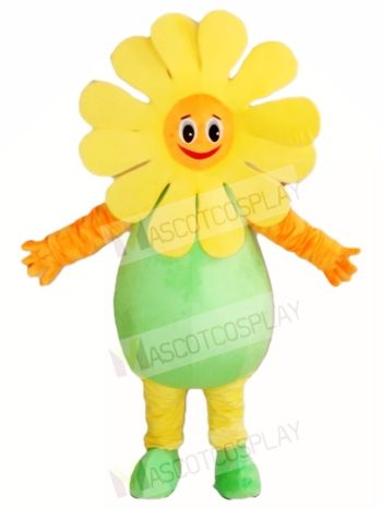 Sunflower Mascot Costumes Plant