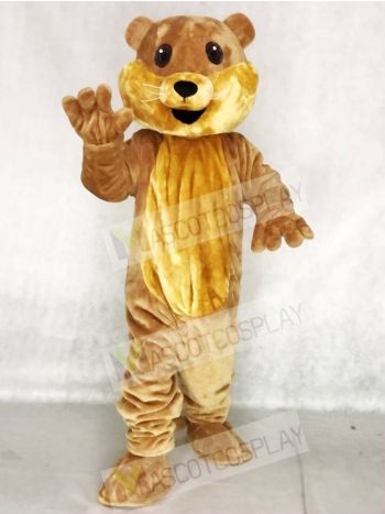 Cute Ollie Otter Mascot Costume