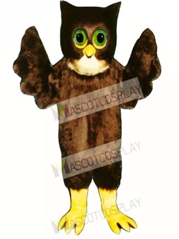 Cute Wise Owl Mascot Costume