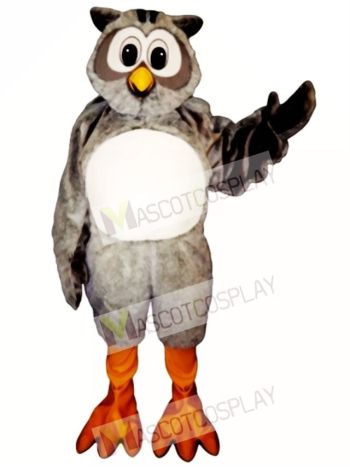 Cute Mr. Owl Mascot Costume
