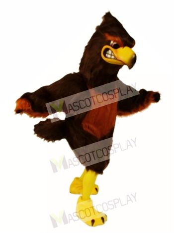 Cute Majestic Hawk Mascot Costume