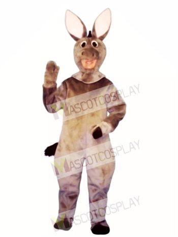 Cute Donkey Mascot Costume