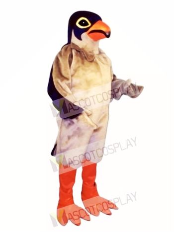 Cute Red Legged Hawk Mascot Costume