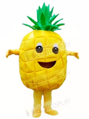 Pineapple Mascot Costumes Tropical Fruit Food Plant 