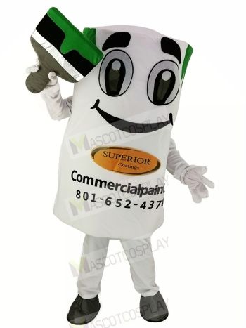 Funny Paint Pot Mascot Costume