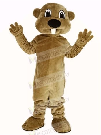 Alex the Beaver Mascot Costume Animal
