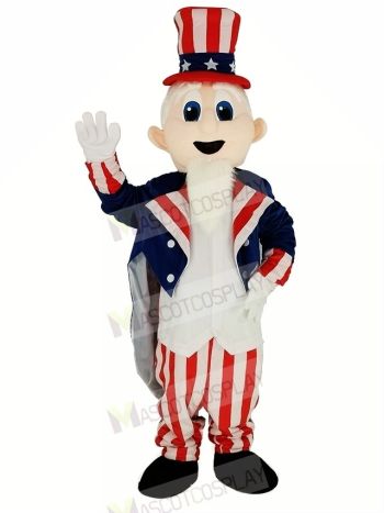 US Character Uncle Sam Mascot Costume People