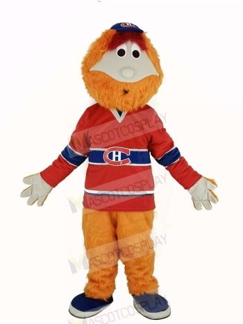 Montreal Canadians Mascot Costume Ice Hockey