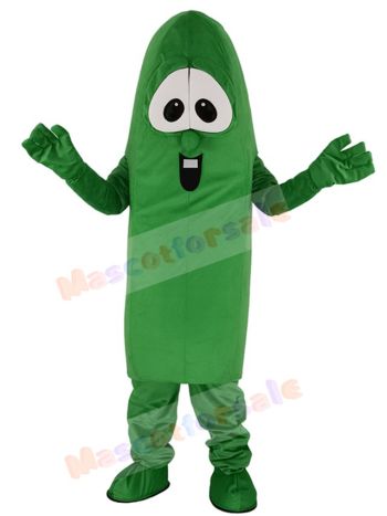 Larry the Cucumber Mascot Costumes VeggieTales Vegetable