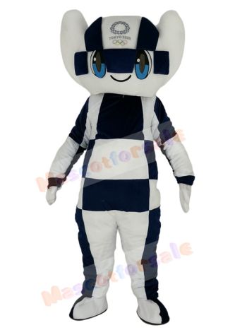 Cute Japan Olympics Tokyo 2020 Miraitowa Japanese Mascot Costume Cartoon