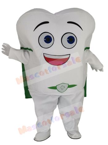 Tooth mascot costume