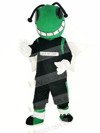 Green Hornets Mascot Costume Insect Animal