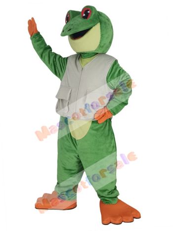 Tree Frog mascot costume