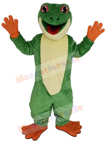 Tree Frog mascot costume