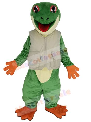Tree Frog mascot costume
