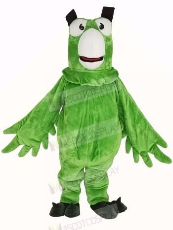 Green Parrot Bird Mascot Costume Animal