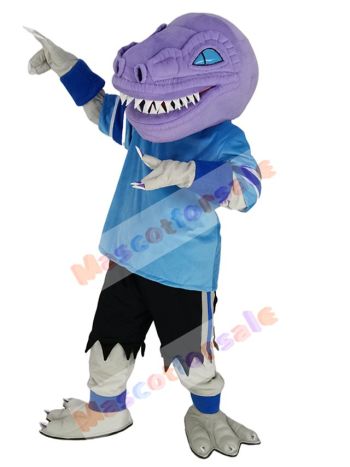 Velociraptor Dinosaur mascot costume