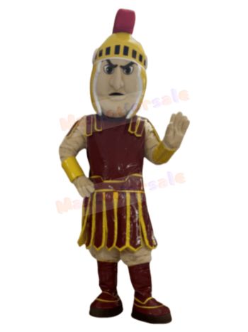 Spartan mascot costume