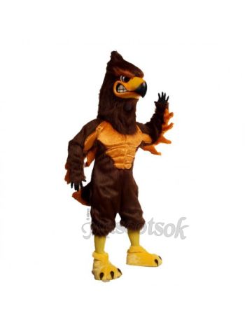 Power Majestic Hawk Falcon Mascot Costume