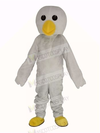 White Chick Mascot Costume