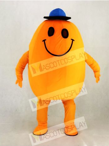 Smiling Mr Tickle Tickleer Mascot Costume School