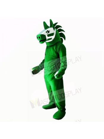 Green Trojan Horse Mascot Costumes Adult