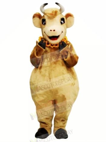 Female Brown Cow Mascot Costumes 