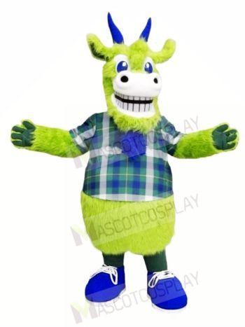 Green Goat Mascot Costumes 