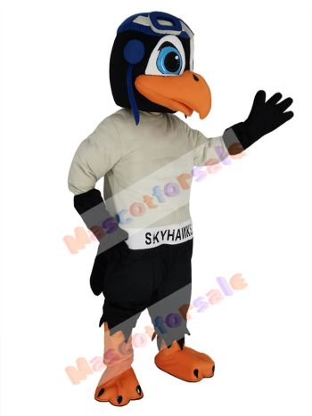 Skyhawk mascot costume