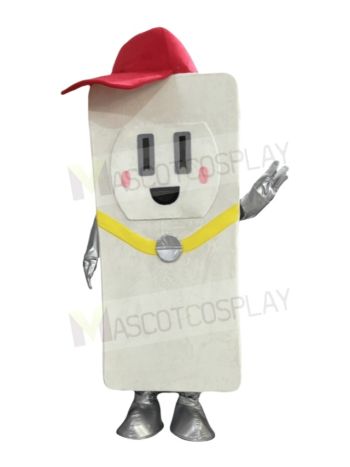 Cute Socket Outlet Mascot Costume