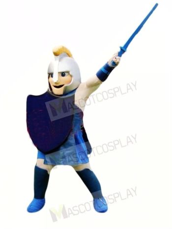 Happy Lightweight Warrior Mascot Costume 