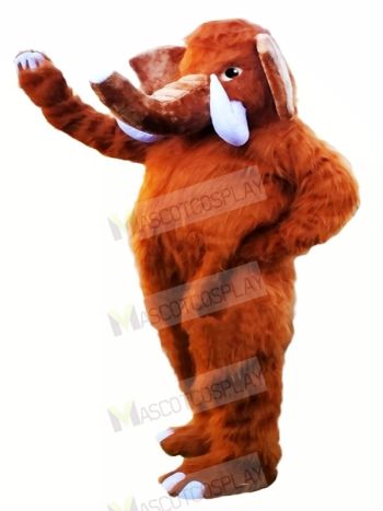 Long Tusks Elephant Mascot Costumes Cartoon