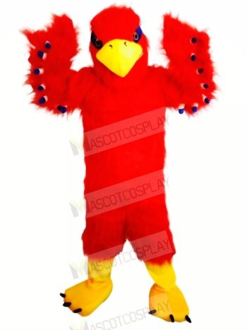 Funny Red Hawk Mascot Costumes Cartoon