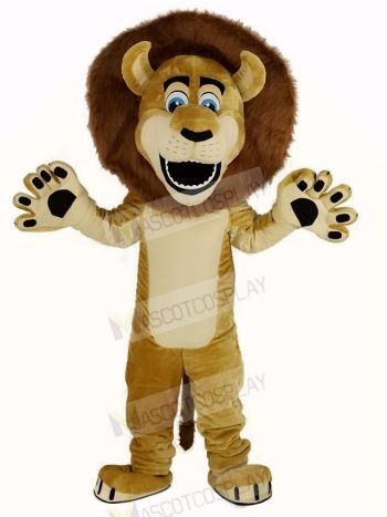 Alex The Lion Mascot Costume Animal