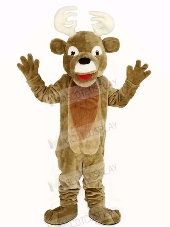 Christmas Elk Deer Mascot Costume