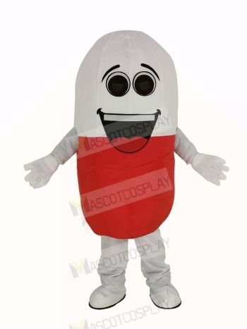 Capsule Pill Medicine Mascot Costume Cartoon