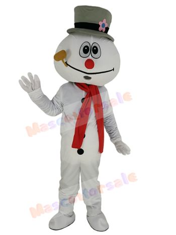 Snowman mascot costume